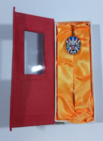 Chinese Colorful Opera Tribal Mask Enamel and Metal Letter Opener in Box - Treasure Valley Antiques & Collectibles