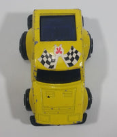 Rare Vintage Zee Zylmex Yellow Pull Back Friction No. 903 Die Cast Rally Racing Car Toy Vehicle - Treasure Valley Antiques & Collectibles