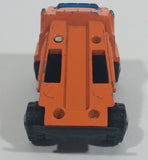 2003 Matchbox Hero City Car Carrier Orange Die Cast Toy Truck Vehicle - Missing Loader - Treasure Valley Antiques & Collectibles