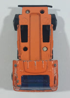 2003 Matchbox Hero City Car Carrier Orange Die Cast Toy Truck Vehicle - Missing Loader - Treasure Valley Antiques & Collectibles