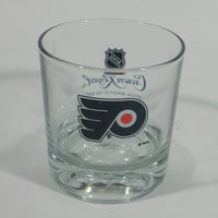 Rare Limited Release Crown Royal "NHL Rocks" Philadelphia Flyers Hockey Team Clear Glass Whisky Cup