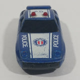 Rare 1989 Soma Flashers & Sirens Porsche 928 Police Car Blue Die Cast Toy Car Vehicle