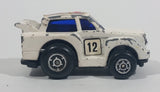 Rare Vintage Zee Zylmex White Pull Back Friction No. 901 Die Cast Rally Racing Car Toy Vehicle - Treasure Valley Antiques & Collectibles