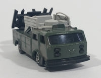 Vintage Majorette Sonic Flashers Special Forces Rocket Launcher Truck Army Green Die Cast Toy Car Vehicle - Treasure Valley Antiques & Collectibles