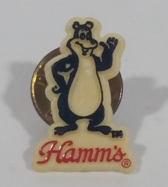 Vintage Hamm's Brewery Beer Bear Small Collectible Lapel Pin - Treasure Valley Antiques & Collectibles