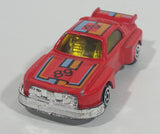 1980s Summer Marz Karz BMW 3.5 CSL S8004 Red #89 Die Cast Toy Race Car - Treasure Valley Antiques & Collectibles
