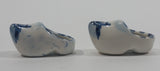 Vintage Delft Blue Hand Painted Windmill Shoe Set - Treasure Valley Antiques & Collectibles