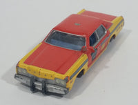 1998 Johnny Lightning 1974 Dodge Royal Monaco Taxi Cab Yellow Orange Die Cast Toy Car Vehicle - Treasure Valley Antiques & Collectibles