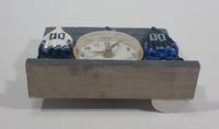 Vancouver Canucks NHL Ice Hockey Team Locker Room Style Resin Clock Sports Collectible - Treasure Valley Antiques & Collectibles