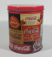 1994 Coca-Cola Coke Soda Pop Carriage Trade Mini Twist Pretzels Nostalgic Tin Beverage Advertising Collectible - Treasure Valley Antiques & Collectibles