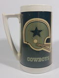 Vintage 1976 Dallas Cowboys NFL Football Team 9" Tall Plastic Beer Stein Drinking Cup Sports Collectible - Treasure Valley Antiques & Collectibles