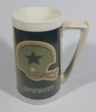 Vintage 1976 Dallas Cowboys NFL Football Team 9" Tall Plastic Beer Stein Drinking Cup Sports Collectible - Treasure Valley Antiques & Collectibles