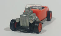 1996 Hot Wheels Roadster Flame Rider Orange Die Cast Toy Hot Rod Car Vehicle McDonald's Happy Meal - Treasure Valley Antiques & Collectibles