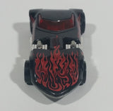 2010 Hot Wheels Race World: Volcano Black w/ Red Flames Die Cast Toy Car Vehicle - Treasure Valley Antiques & Collectibles