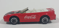 2001 Matchbox Coca-Cola Coke Soda Pop '99 Mustang Convertible Red Die Cast Toy Car Vehicle - Treasure Valley Antiques & Collectibles