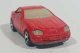 Rare 1997 Hot Wheels Mercedes SLK Red Die Cast Toy Car Vehicle