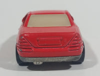 Rare 1997 Hot Wheels Mercedes SLK Red Die Cast Toy Car Vehicle