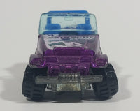 1999 Hot Wheels Snow Patrol Avalanche Resort Roll Patrol Jeep CJ Purple Die Cast Toy Car Vehicle - Treasure Valley Antiques & Collectibles