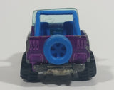 1999 Hot Wheels Snow Patrol Avalanche Resort Roll Patrol Jeep CJ Purple Die Cast Toy Car Vehicle - Treasure Valley Antiques & Collectibles