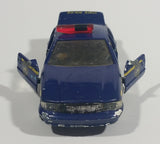 1996 Road Champs Chevrolet Caprice New York State Police State Trooper Dark Blue 1/43 Scale Die Cast Toy Car Emergency Vehicle - Treasure Valley Antiques & Collectibles