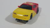 Unknown Brand Red and Yellow Slot Car Toy Vehicle - Treasure Valley Antiques & Collectibles