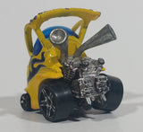 2011 Hot Wheels HW Video Game Heroes Hyper Mite Yellow Die Cast Toy Car Vehicle - Treasure Valley Antiques & Collectibles