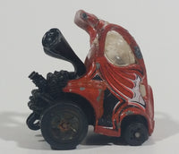 2005 Hot Wheels Autogrfx Hyper Mite Metalflake Orange Die Cast Toy Car Vehicle