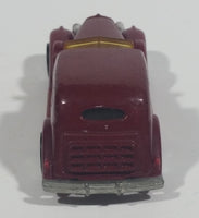 1983 Hot Wheels '35 Classic Caddy Cadillac Maroon Die Cast Toy Car Vehicle - Treasure Valley Antiques & Collectibles