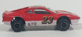 Vintage Majorette No. 211 Ferrari GTO Red White #23 1:56 Scale Die Cast Toy Car Vehicle - Made in France - Treasure Valley Antiques & Collectibles