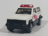 2006 Matchbox Coast Guard Jeep Cherokee White Die Cast Toy Car Rescue Emergency Vehicle - Treasure Valley Antiques & Collectibles