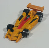 2007 Hot Wheels Stunt Strikers Flashfire Yellow & Red No. 6/8 Die Cast Toy Car Vehicle McDonald's Happy Meal - Treasure Valley Antiques & Collectibles