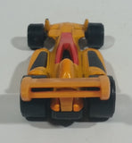 2007 Hot Wheels Stunt Strikers Flashfire Yellow & Red No. 6/8 Die Cast Toy Car Vehicle McDonald's Happy Meal - Treasure Valley Antiques & Collectibles