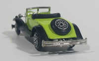 Vintage Rare 1970s TinToys W.T. 303 1931 Rolls-Royce Phantom II Lime Green Die Cast Tin Toy Antique Classic Car Vehicle - Hong Kong - Treasure Valley Antiques & Collectibles