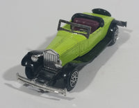 Vintage Rare 1970s TinToys W.T. 303 1931 Rolls-Royce Phantom II Lime Green Die Cast Tin Toy Antique Classic Car Vehicle - Hong Kong - Treasure Valley Antiques & Collectibles