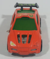 2012 Hot Wheels Asphalt Assault Neon Orange Die Cast Toy Car Vehicle - McDonald's Happy Meal 7/8
