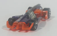 2001 Hot Wheels First Editions Vulture Roadster Purple Orange Die Cast Toy Car Vehicle
