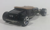 1999 Hot Wheels First Editions Track T Flat Black with Beige Cover Die Cast Toy Hot Rod Car Vehicle - Treasure Valley Antiques & Collectibles