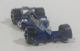 2007 Hot Wheels First Editions Nitro Scorcher Dark Blue Die Cast Toy Formula 1 Race Car Vehicle - Treasure Valley Antiques & Collectibles