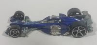 2007 Hot Wheels First Editions Nitro Scorcher Dark Blue Die Cast Toy Formula 1 Race Car Vehicle - Treasure Valley Antiques & Collectibles