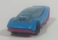 1994 Hot Wheels Radar Racer Blue Pink Die Cast Toy Car Vehicle McDonald's Happy Meal 12/16 - Treasure Valley Antiques & Collectibles