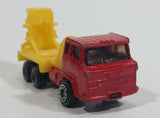 Vintage Yatming Red and Yellow Cement Mixer Truck Die Cast Toy Car Vehicle - Missing the mixer - Treasure Valley Antiques & Collectibles