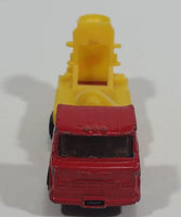 Vintage Yatming Red and Yellow Cement Mixer Truck Die Cast Toy Car Vehicle - Missing the mixer - Treasure Valley Antiques & Collectibles