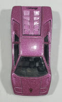 1990s Maisto Lamborghini Diablo Metallic Purple Pink 1/64 Scale Die Cast Toy Dream Super Car Vehicle - Treasure Valley Antiques & Collectibles
