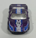 2001 Hot Wheels Ford GT - 40 78 Purple Die Cast Toy Race Car Vehicle - Treasure Valley Antiques & Collectibles