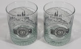Set of 2 1942-1992 Alaska Canada Highway 50th Anniversary Scotch Whiskey Glass Cups - Treasure Valley Antiques & Collectibles