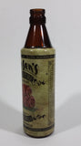 Hansen's Signature Sarsaparilla Soda Amber Brown Glass Pop Bottle Collectible 414mL Empty - Treasure Valley Antiques & Collectibles