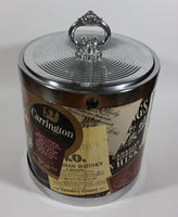 Vintage Alberta Canada Canadian Whisky Vodka, Brandy Liquor Advertising Ice Bucket Pail with Lid - Treasure Valley Antiques & Collectibles
