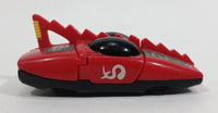 1997 KFC Saban Discovery Concepts Power Rangers Magno The Super Car Red Plastic Toy Vehicle