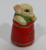 Vintage Cute Circus Elephant Ceramic Pencil Sharpener - Treasure Valley Antiques & Collectibles