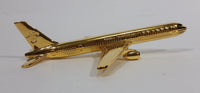 Extremely Rare China Southern Airlines (Group) Boeing Jumbo Jet Airplane Gold Plated Desk Model - Treasure Valley Antiques & Collectibles